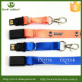 Custom usb lanyard moda para o cliente de singapore